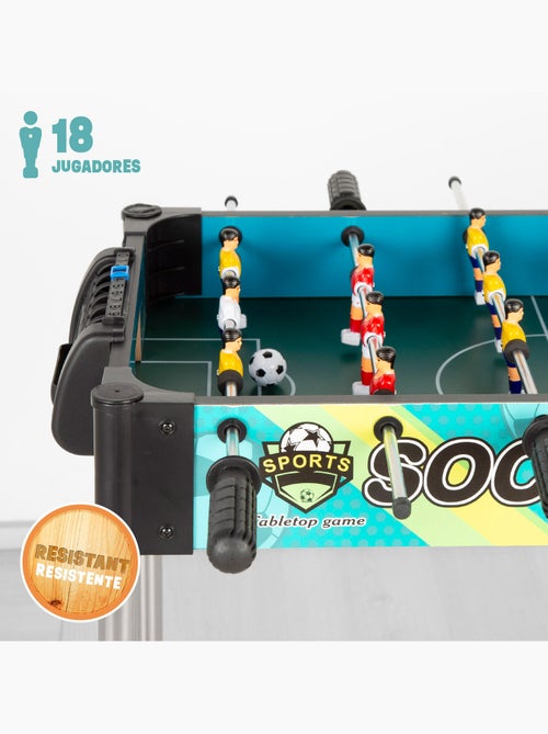 Mesa de pebolim infantil 86x42x65 cm cb games - Kiabi