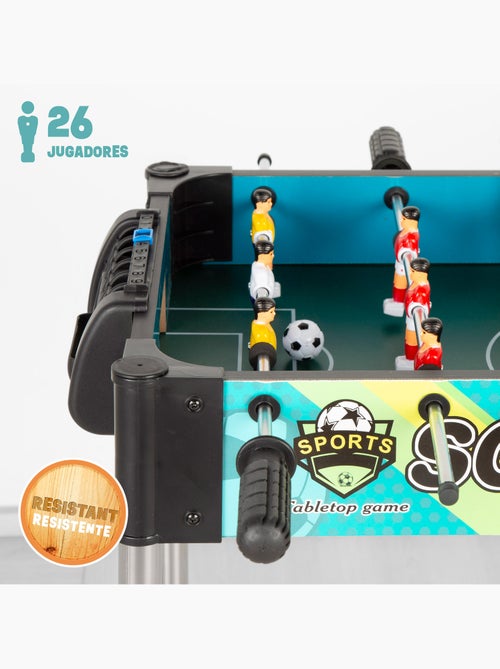 Mesa de pebolim infantil 86x42x65 cm cb games - Kiabi
