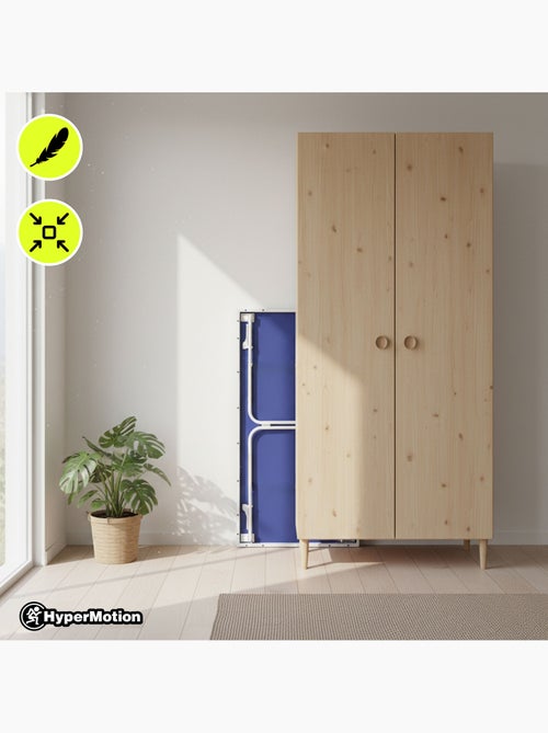 Mesa de ténis de mesa hypermotion dobrável e portátil – azul, para crianças e adultos - Kiabi