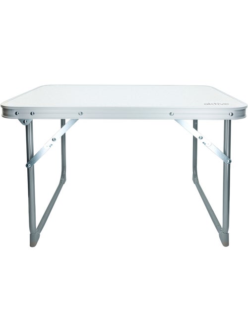 Mesa dobrável baixa aktive camping branca - Kiabi