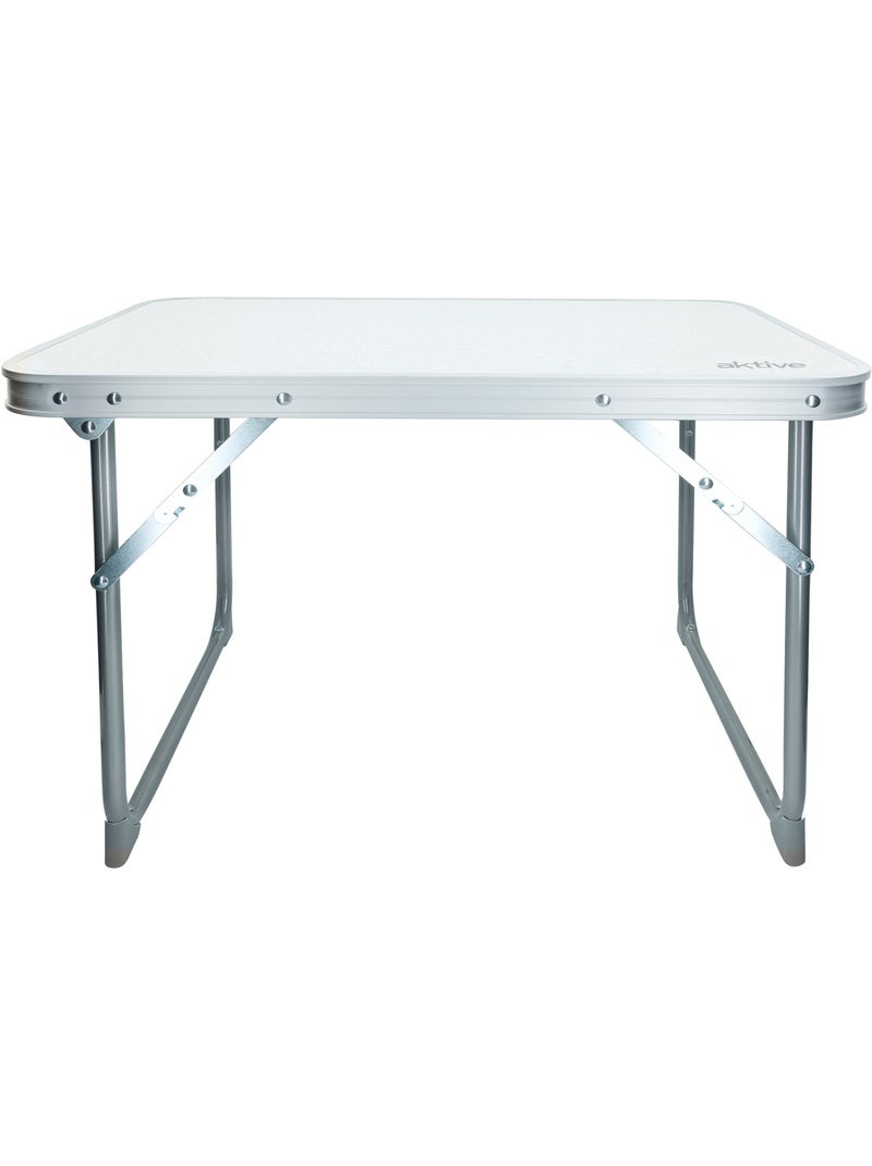 Mesa dobrável baixa aktive camping branca Branco - Kiabi