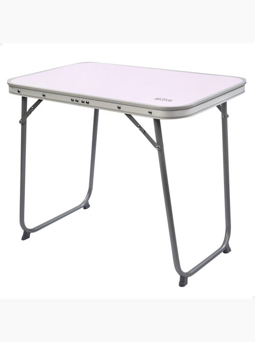 Mesa dobrável de aço para camping aktive - Kiabi