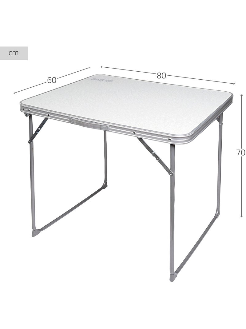 Mesa dobrável de campismo aktive branco Branco - Kiabi