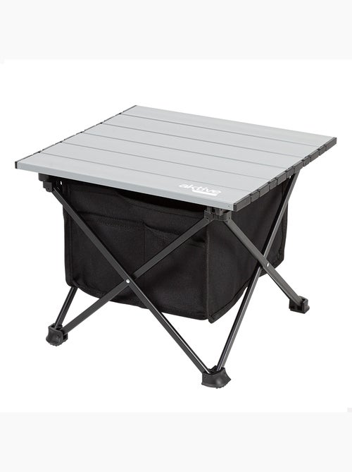 Mesa lateral dobrável para camping com bolsa de armazenamento e bolso aktive - Kiabi
