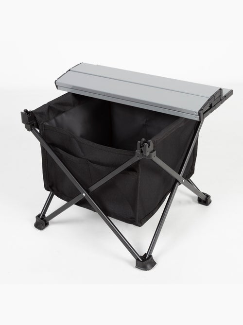 Mesa lateral dobrável para camping com bolsa de armazenamento e bolso aktive - Kiabi