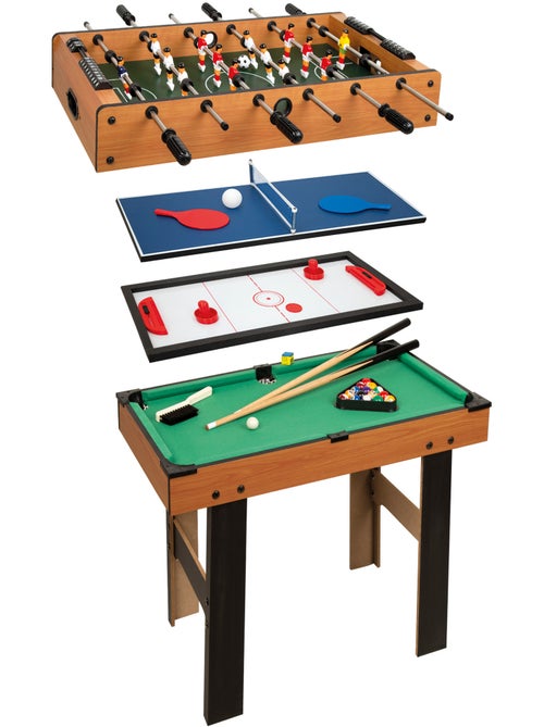 Mesa multi-jogos 4 em 1 com pés cb games - Kiabi