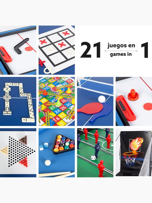 Mesa multijogo cb games 21 em 1 - Kiabi