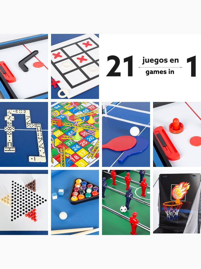 Mesa multijogo cb games 21 em 1 N/D - Kiabi