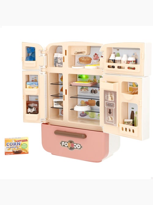 Meu mini mundo mini geladeira com luz e som para alimentos - Kiabi