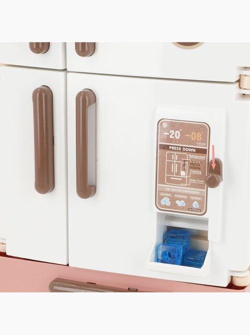 Meu mini mundo mini geladeira com luz e som para alimentos - Kiabi