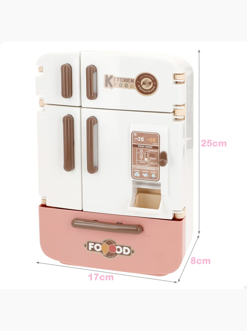 Meu mini mundo mini geladeira com luz e som para alimentos N/D - Kiabi