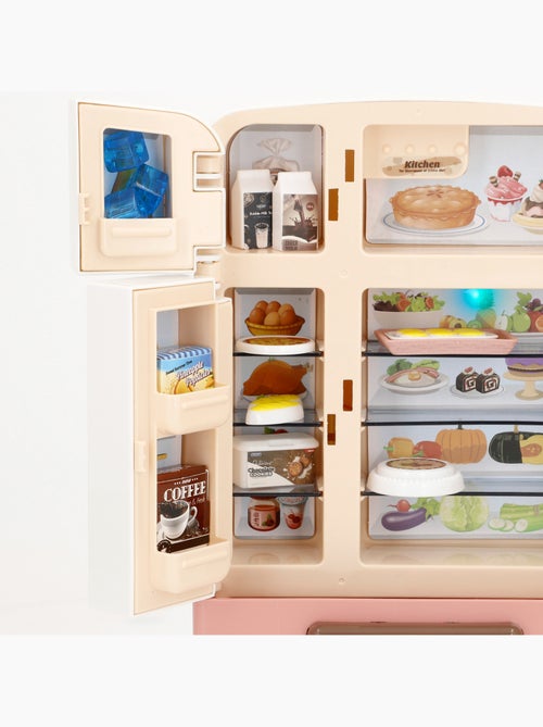 Meu mini mundo mini geladeira com luz e som para alimentos - Kiabi