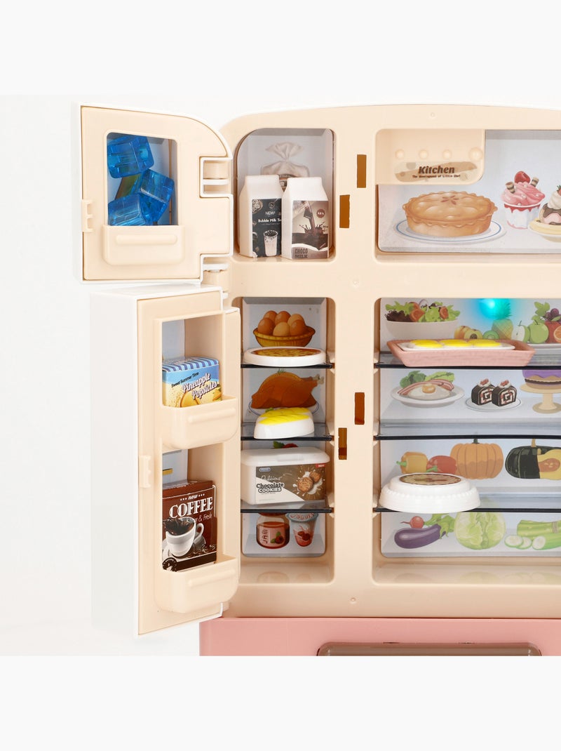 Meu mini mundo mini geladeira com luz e som para alimentos N/D - Kiabi
