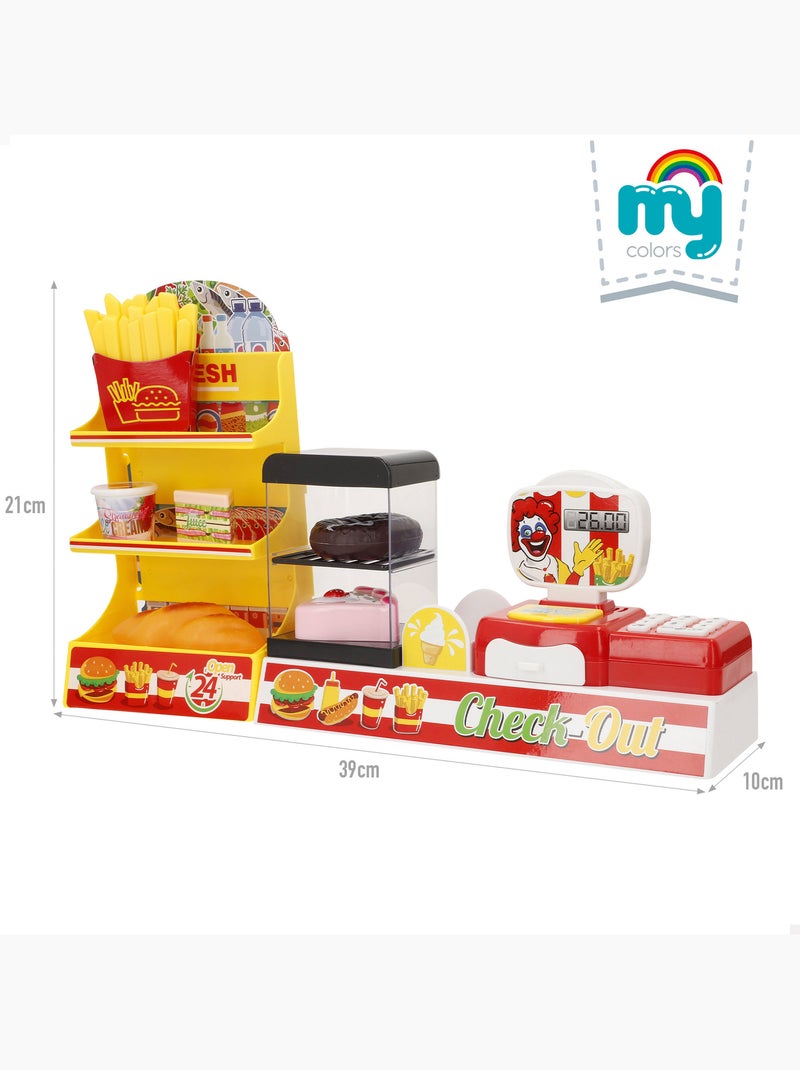Meu supermercado de brinquedos para casa com acessórios, luzes e sons N/D - Kiabi