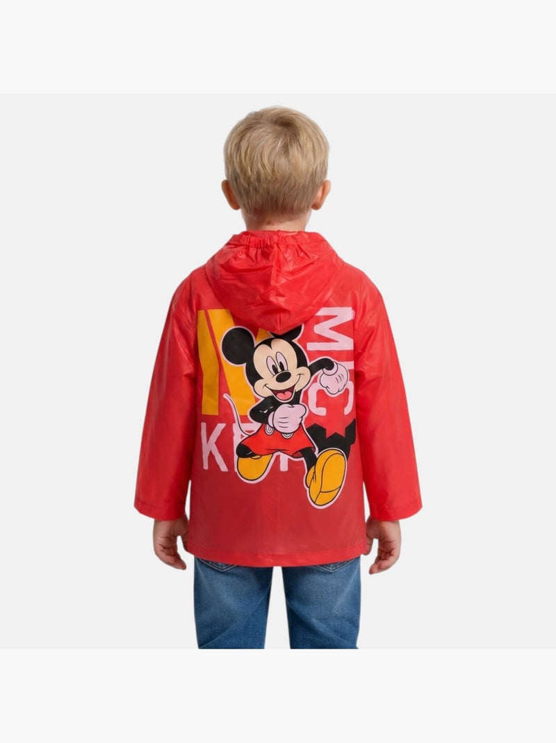 Mickey - Impermeável infantil Vermelho - Kiabi
