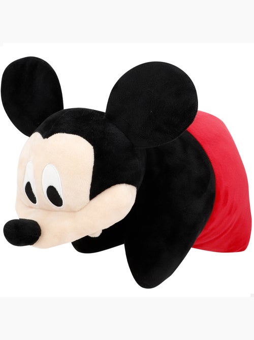 Mickey almofada de pelúcia macia e aveludada 2 em 1 - Kiabi Mickey almofada de pelúcia macia e aveludada 2 em 1 - Kiabi
