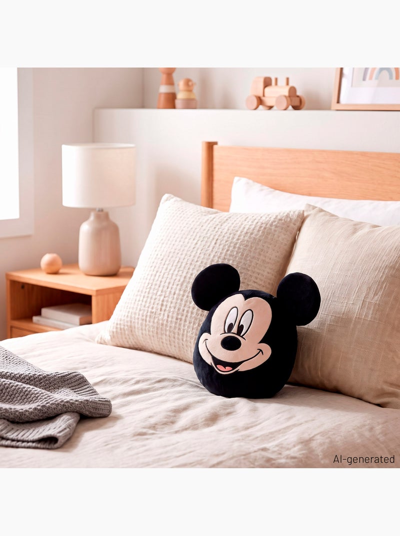 Mickey mouse almofada de pelúcia do 22 cm + 3 anos Preto - Kiabi