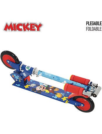 Mickey patinete dobrável de 2 rodas 65x30x75-82 cm máx. 50 kg com freio