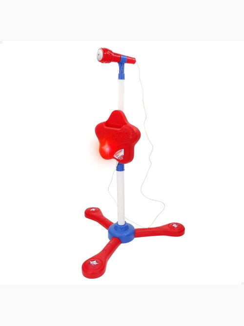 Microfone de brinquedo infantil sem fio bontempi com melodias e luzes. - Kiabi Microfone de brinquedo infantil sem fio bontempi com melodias e luzes. - Kiabi