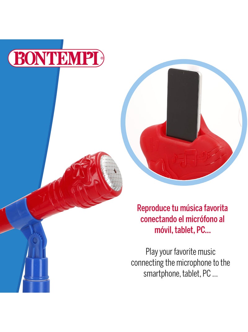 Microfone de brinquedo infantil sem fio bontempi com melodias e luzes. N/D - Kiabi