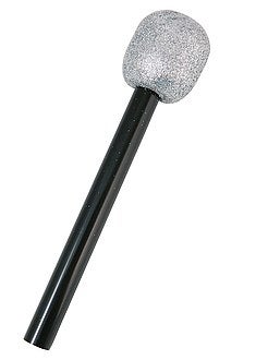 Microfone de cantor com brilhantes - Kiabi