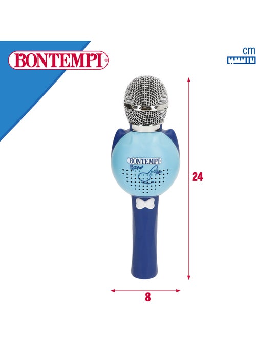 Microfone sem fios para crianças azul c/altifalante bontempi - Kiabi