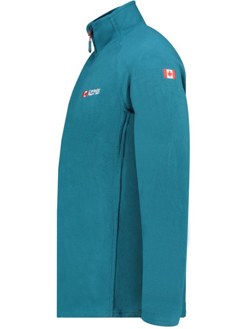 Micropolar com gola com fecho tugeak – canadian peak - Kiabi