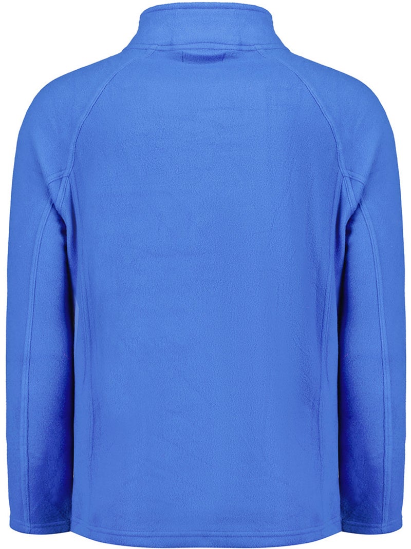 Micropolar com gola com fecho tugeak – canadian peak Azul-real - Kiabi
