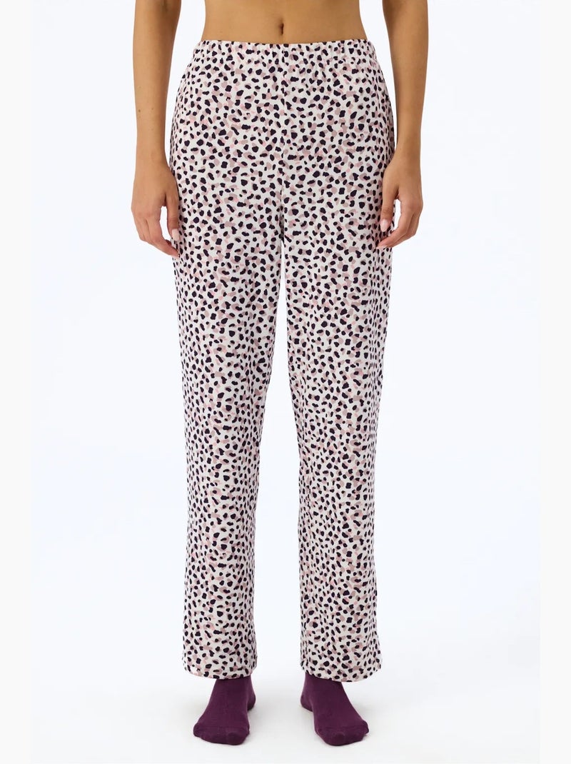 Midnight mood calça de pijama estampada penti Branco sujo - Kiabi