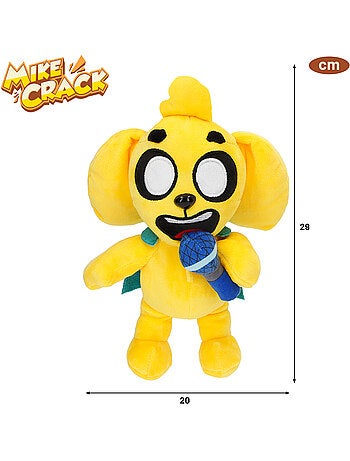 Mikecrack cão de peluche oficial mike "eu canto e repito o que você diz".