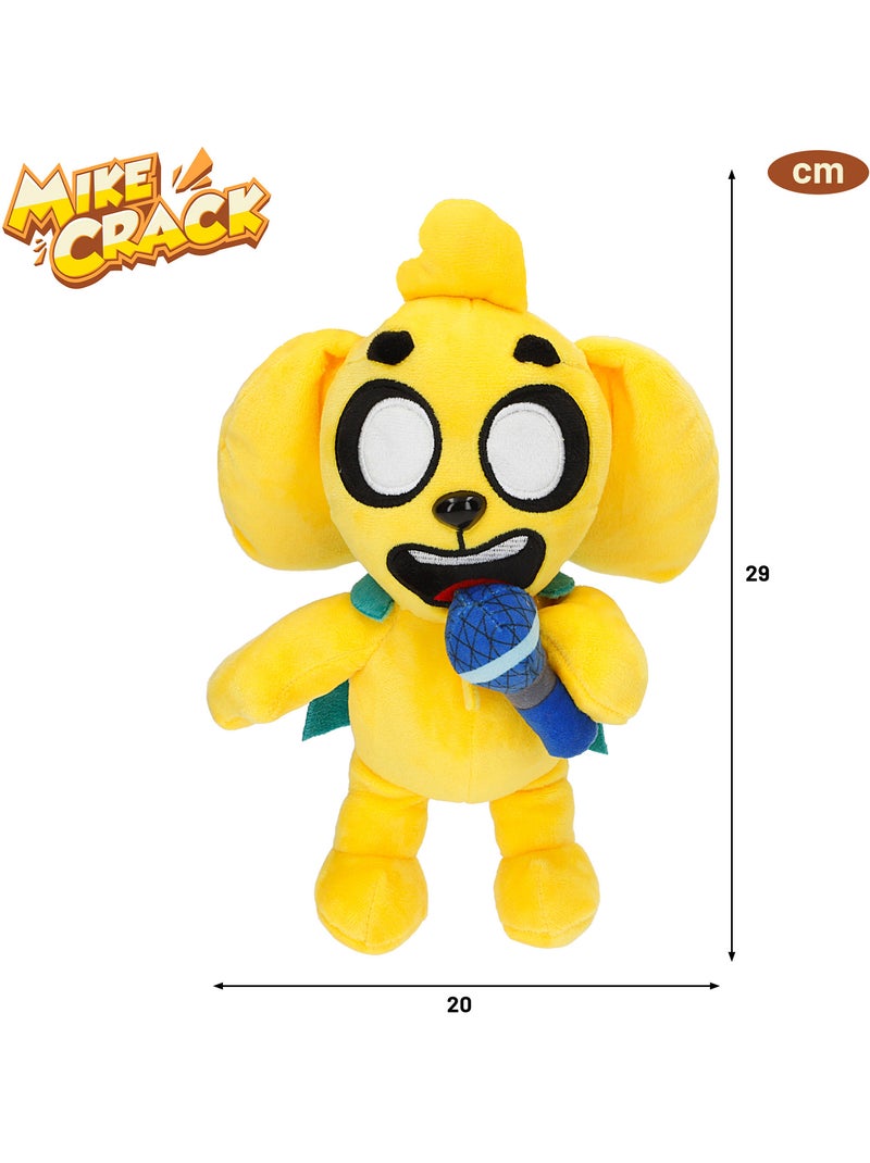 Mikecrack cão de peluche oficial mike "eu canto e repito o que você diz". Multicolorido - Kiabi