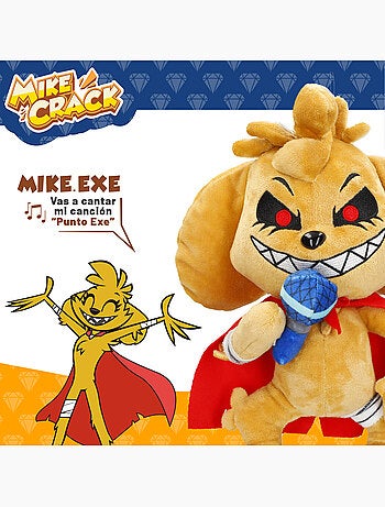 Mikecrack cão de peluche oficial mike.exe "eu canto e repito o que você diz