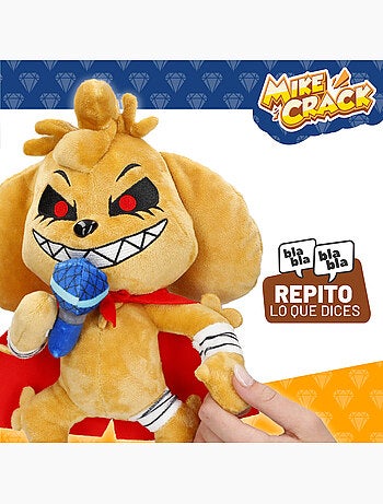 Mikecrack cão de peluche oficial mike.exe "eu canto e repito o que você diz