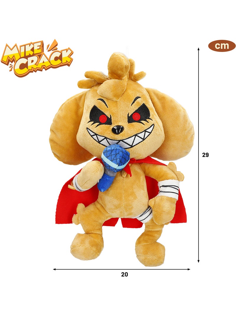 Mikecrack cão de peluche oficial mike.exe "eu canto e repito o que você diz" Multicolorido - Kiabi