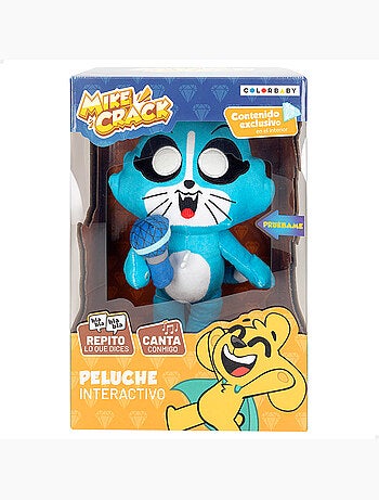 Mikecrack gato de peluche oficial akela "eu canto e repito o que você diz