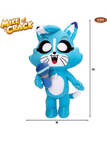 Mikecrack gato de peluche oficial akela "eu canto e repito o que você diz
