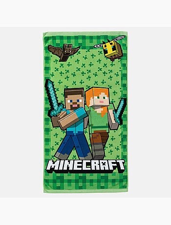 Minecraft - toalha de praia infantil