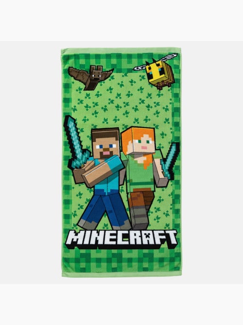 Minecraft - toalha de praia infantil - Kiabi Minecraft - toalha de praia infantil - Kiabi