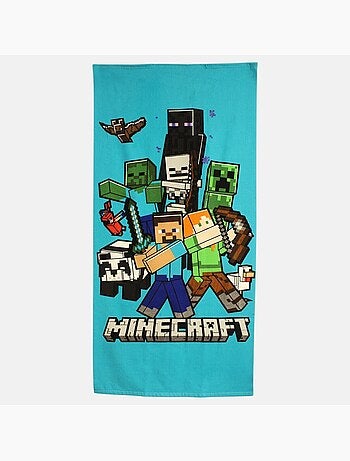 Minecraft - Toalha poliéster menino