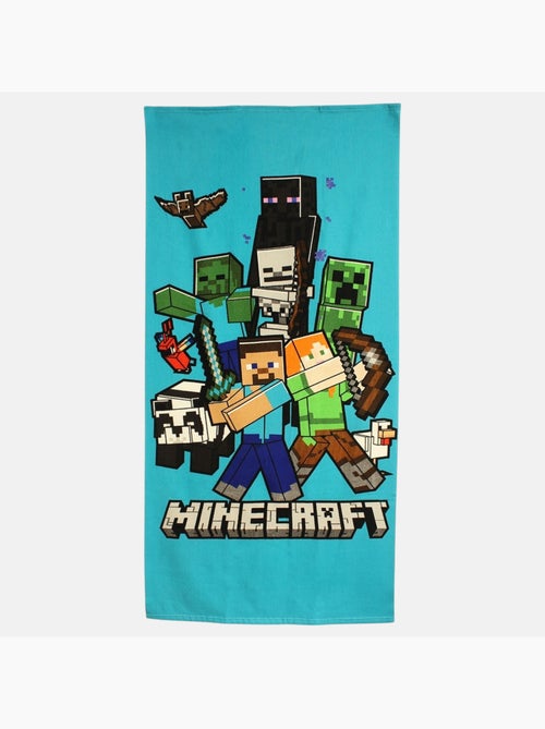 Minecraft - Toalha poliéster menino - Kiabi Minecraft - Toalha poliéster menino - Kiabi