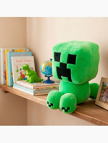 Minecraft caixa de dinheiro de peluche para crianças 20 cm