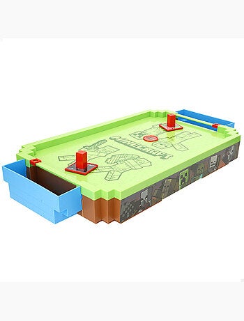 Minecraft mesa de air hockey grande do overworld 54x25,5x8 cm