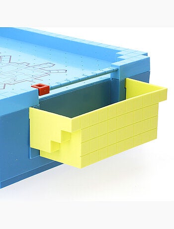 Minecraft mesa de air hockey mini subaquática 36x19x8 cm