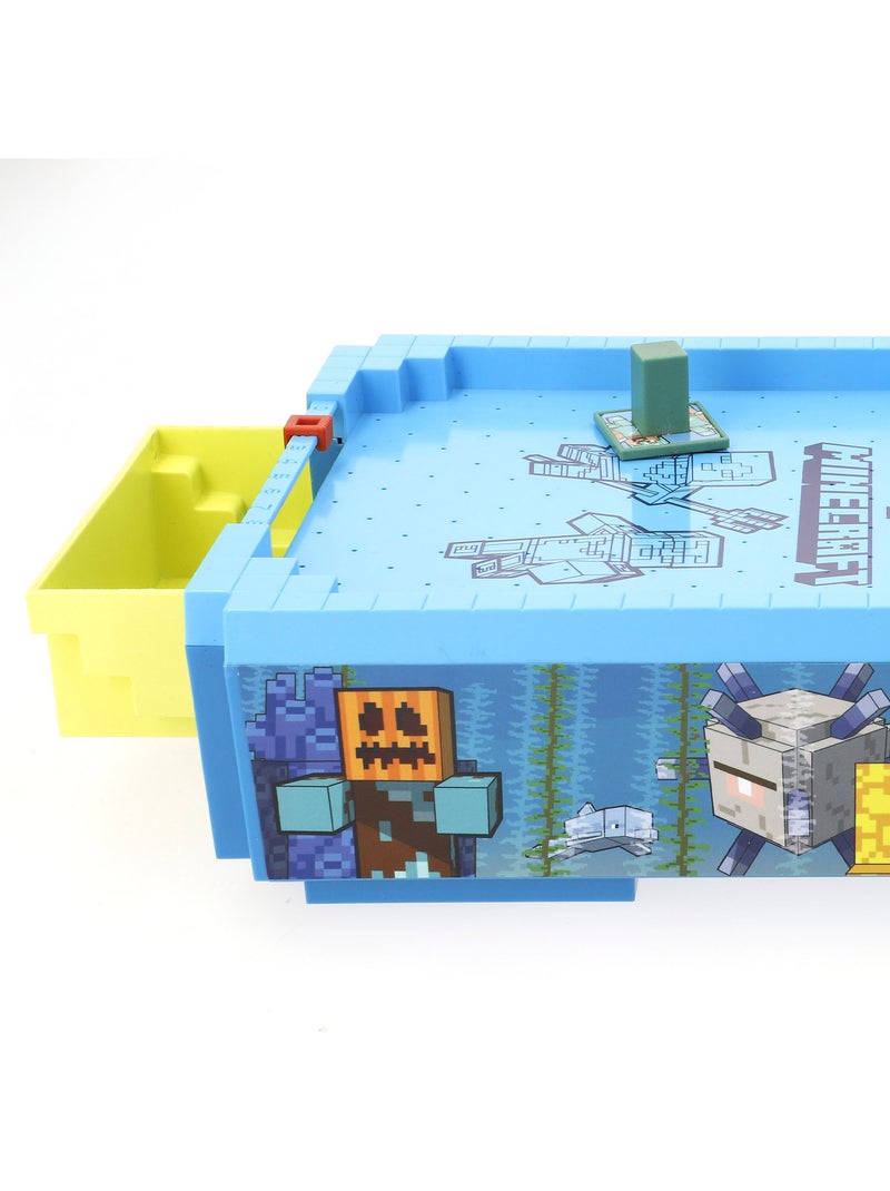 Minecraft mesa de air hockey mini subaquática 36x19x8 cm N/D - Kiabi
