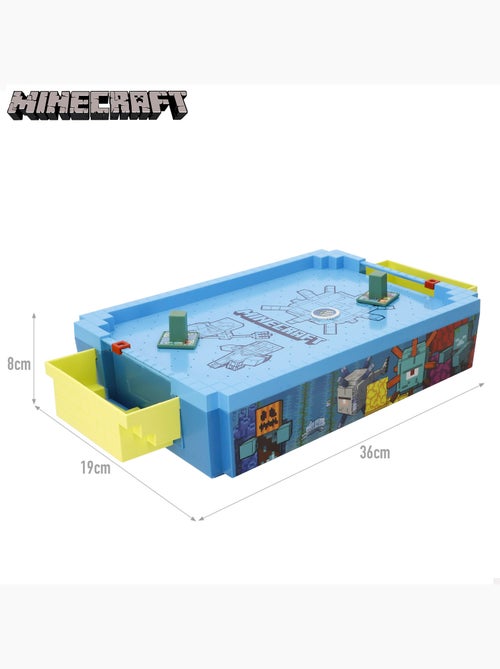 Minecraft mesa de air hockey mini subaquática 36x19x8 cm - Kiabi
