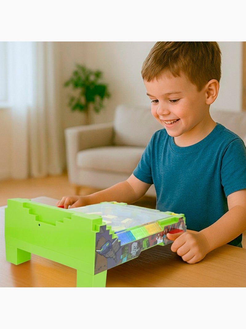 Minecraft mesa de fliperama pinball com luz e som N/D - Kiabi