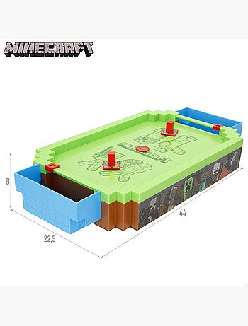 Minecraft mesa de hóquei de ar overworld 44x22,5x8 cm