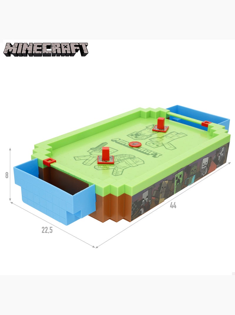 Minecraft mesa de hóquei de ar overworld 44x22,5x8 cm N/D - Kiabi