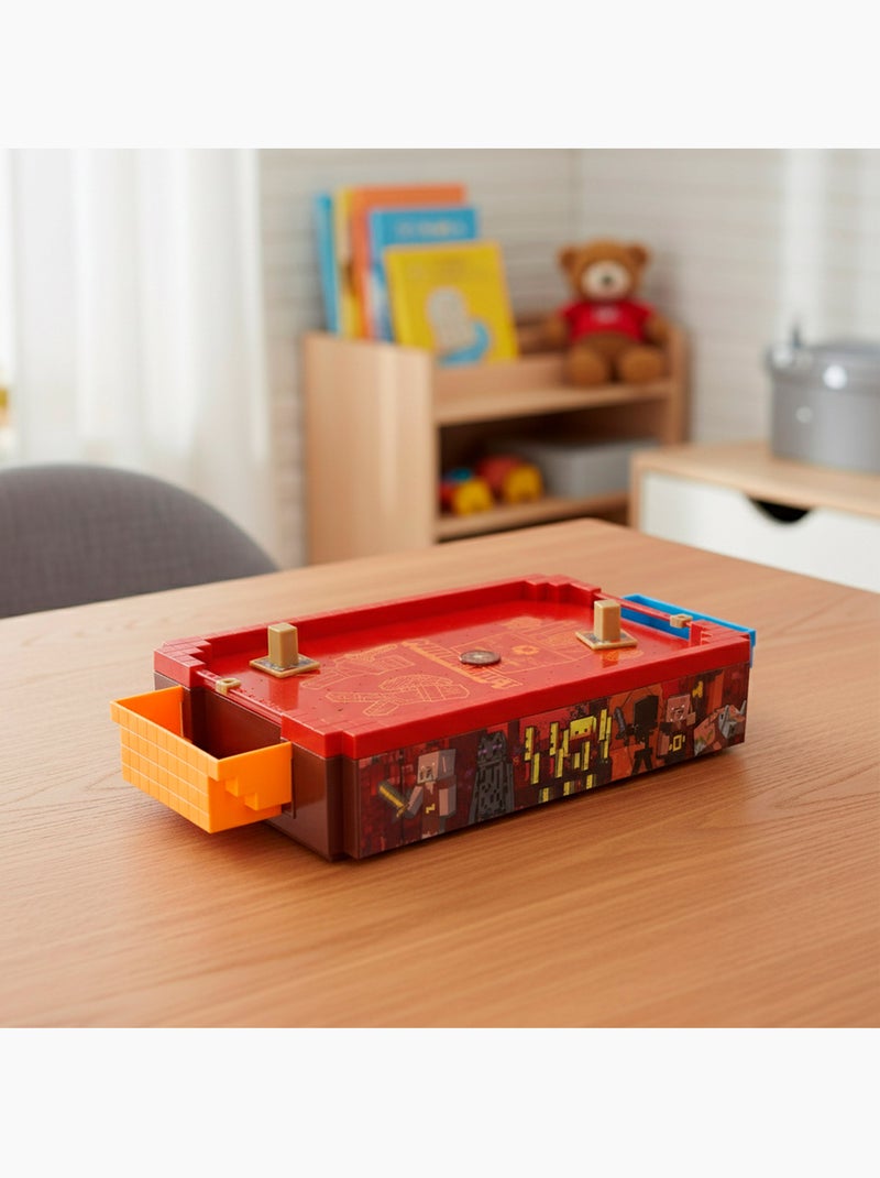 Minecraft mini mesa de air hockey do nether, 36x19x7,5 cm N/D - Kiabi