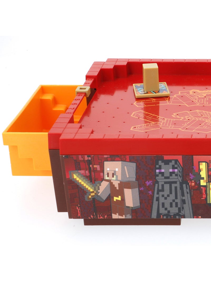 Minecraft mini mesa de air hockey do nether, 36x19x7,5 cm N/D - Kiabi